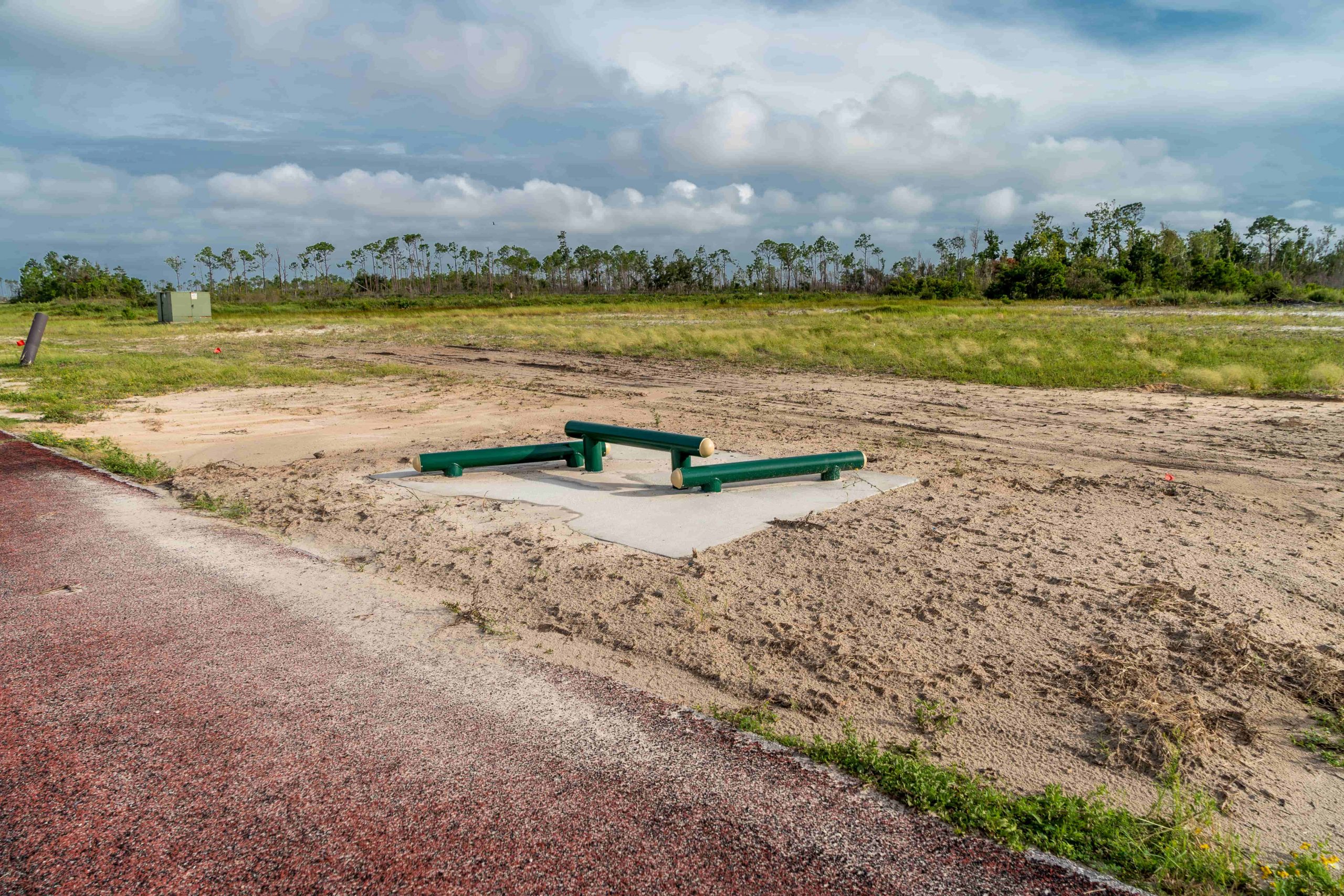 Fitness Equipment on Military Base